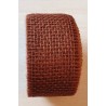 Juteband braun