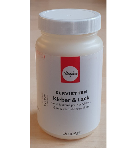 Servietten Kleber & Lack