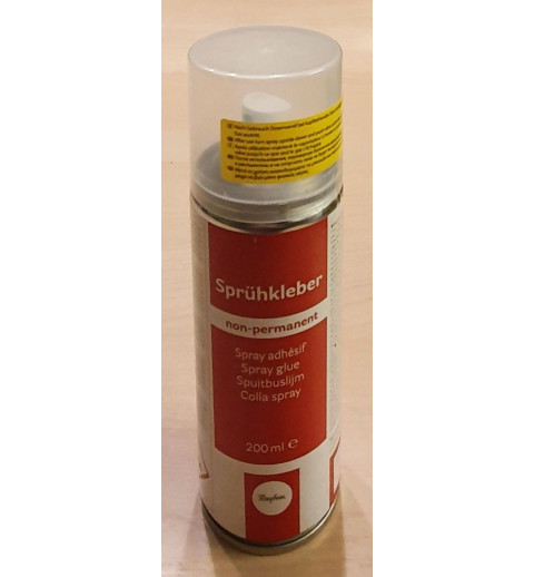 Sprühkleber für Schablonen