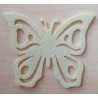 Filz Schmetterling creme