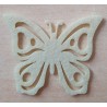 Filz Schmetterling creme