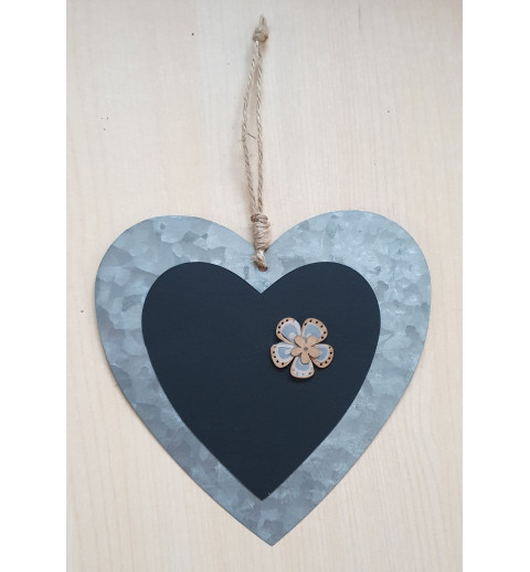 Metall Herz mit Magnet