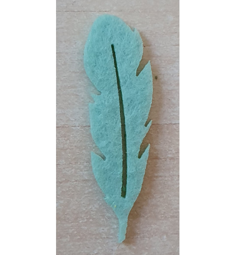 Filz Feder mint