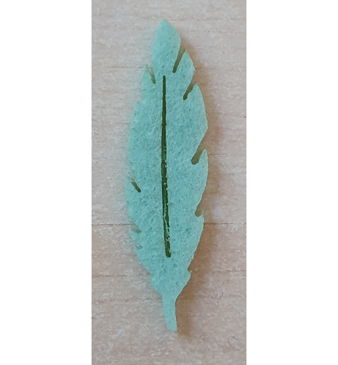 Filz Feder mint