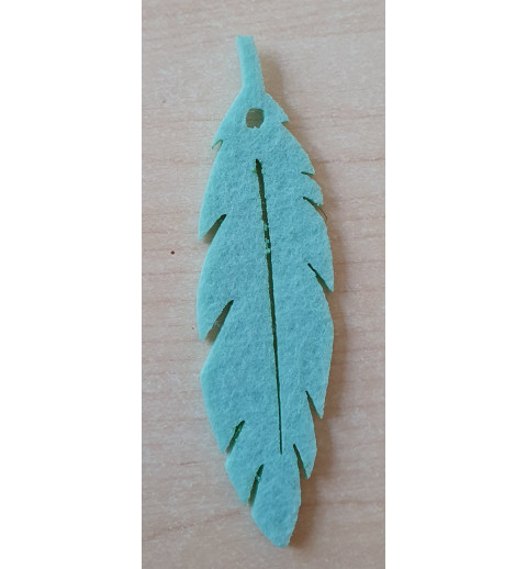 Filz Feder mint