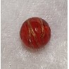 Glasperlen rot