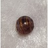 Glasperlen mauve