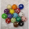 Strassperlen Kunststoff hellgelb