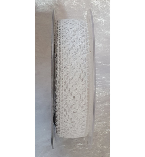 Spitzenband weiss