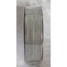Dekoband silber/grau