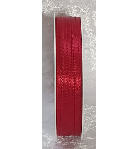 Dekoband Satin rot