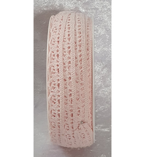 Spitzenband rosa