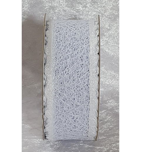 Spitzenband weiss