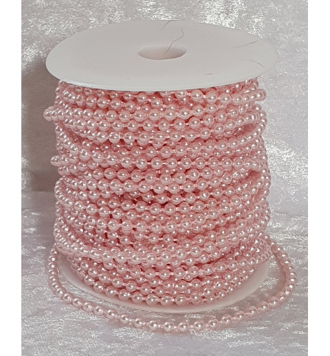 Perlen Band rosa