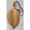Metall Blatt gold