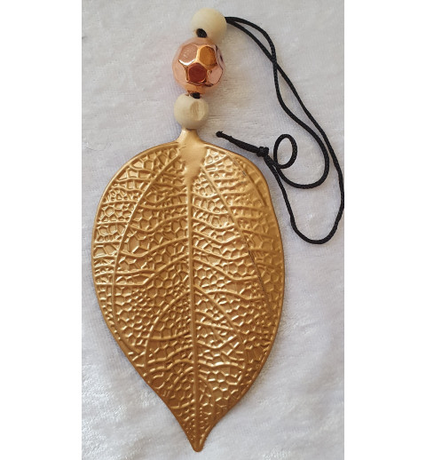 Metall Blatt gold