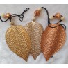 Metall Blatt gold