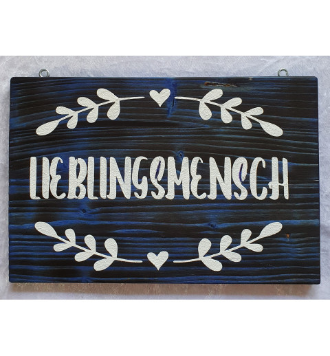 Schild Lieblingsmensch