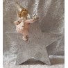 Wichtel auf Stern sitzend