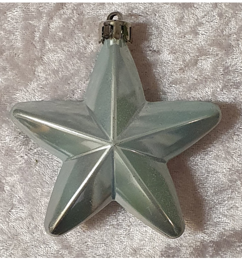 Stern glänzend Kunststoff mint