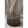 Teelicht Glas Wald/Hirsch