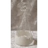 Glas Engel mit Led