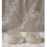 Glas Engel mit Led