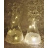 Glas Engel mit Led