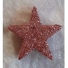 Glitter Stern Mauve