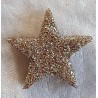 Glitter Stern Taupe