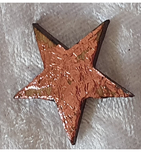 Kokos Stern kupfer