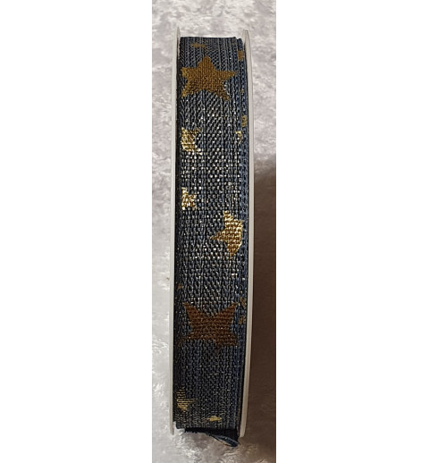 Deko Band Sterne jeans