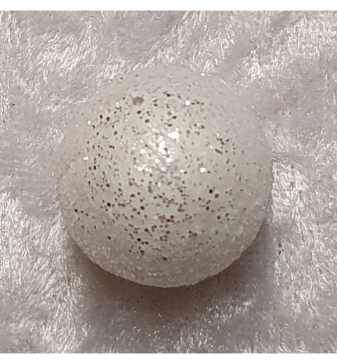 Styropor Schneekugel