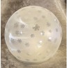 Kunststoff Kugel Schneegestöber mit Led