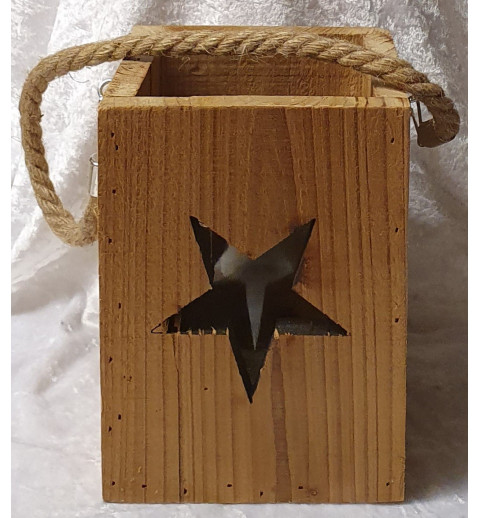 Holz Laterne Stern
