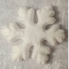 Styropor Schneeflocke