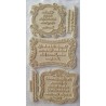 Stempel mit Sprüchen