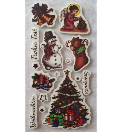 Stempel mit Weihnachten