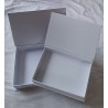 Pappmache Klappdeckel Boxen weiss
