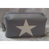 Kosmetik Tasche hellflieder