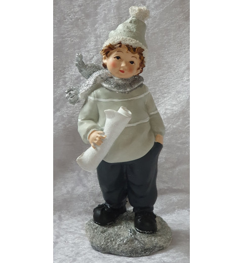 Junge Polyresin
