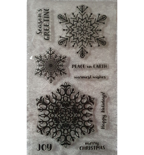 Clear Stamps Schneeflocken