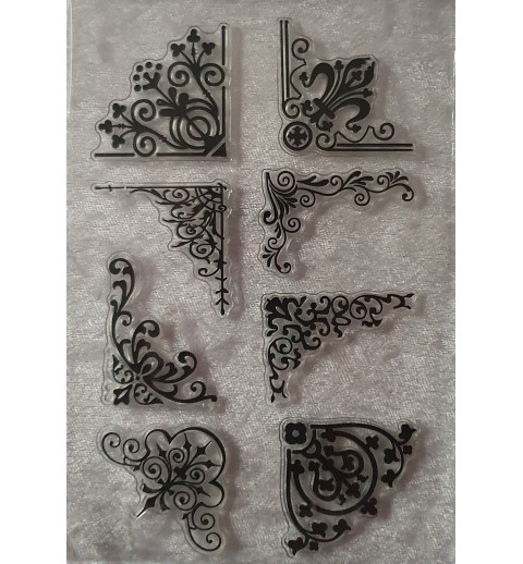 Clear Stamps Ecken Bordüren