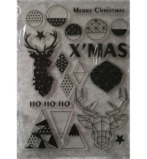 Clear Stamps Merry Christmas