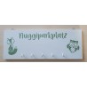 Nuggiparkplatz weiss/salbeigrün