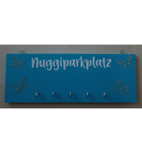Nuggiparkplatz türkis