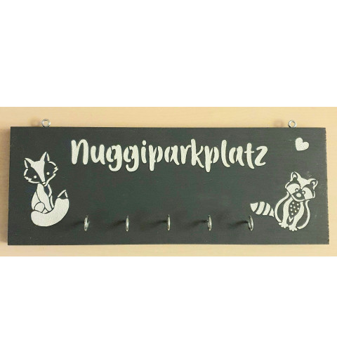 Nuggiparkplatz anthrazit