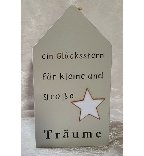Holz Haus mit Led
