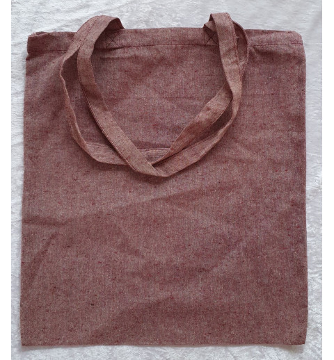 Baumwoll Tasche bordeaux