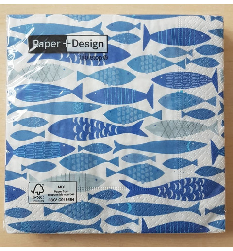 Servietten Fische